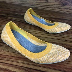 Allbirds Womens Tree Breezers Slip On rare orange Ballet Flat Size US 8